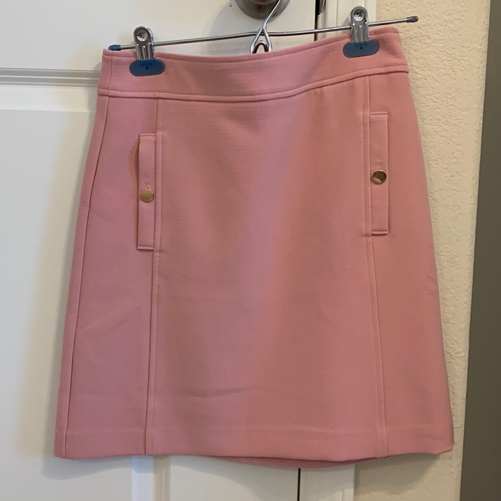 LOFT pink skirt (size 0) - new with tags